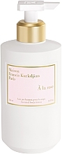 Maison Francis Kurkdjian A La Rose Scented Body Lotion - Parfümirter Körperbalsam — Bild N1