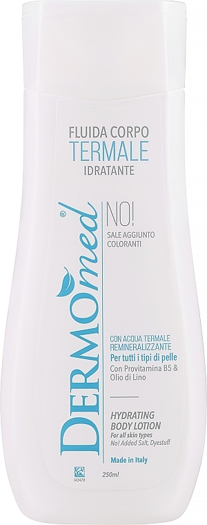 Thermische feuchtigkeitsspendende Körperlotion - Dermomed Termal Hydrating Body Lotion — Bild N1