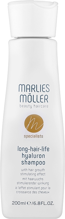 Haarshampoo - Marlies Moller Specialist Long-Hair-Life Hyaluron Shampoo — Bild N1