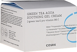 Düfte, Parfümerie und Kosmetik Beruhigende Gelcreme für das Gesicht mit grünem Tee - Cosrx Hydrium Green Tea Aqua Soothing Gel Cream