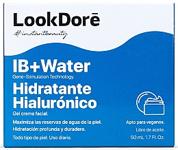 Feuchtigkeitsspendende Gel-Creme - LookDore IB+Water Refreshing Moisturizing Gel Cream — Bild N2