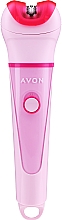 Düfte, Parfümerie und Kosmetik Elektrisches Epiliergerät mit Baterien weiß-rosa - Avon Works