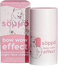 Feuchtigkeitsspendende und beruhigende Nachtcreme für das Gesicht - Soppo Bow Wow Effect Moisturizing And Soothing Night Face Cream — Bild N1