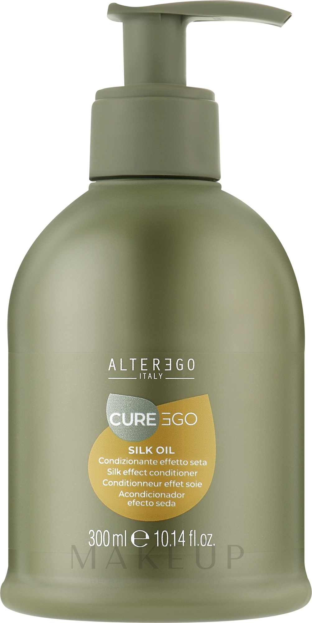 Conditioner für widerspenstiges und krauses Haar - Alter Ego CureEgo Silk Oil Silk Effect Conditioner — Bild 300 ml