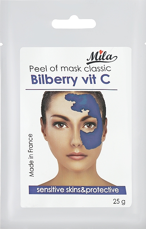 Alginatmaske mit Heidelbeeren und Vitamin C - Mila bilberry mask — Bild N1