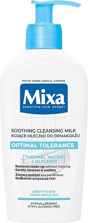 Reinigungsmilch zum Abschminken - Mixa Optimal Tolerance Cleansing Milk