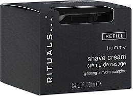 Düfte, Parfümerie und Kosmetik Rasiercreme - Rituals Homme Collection Shave Cream (Refill) 