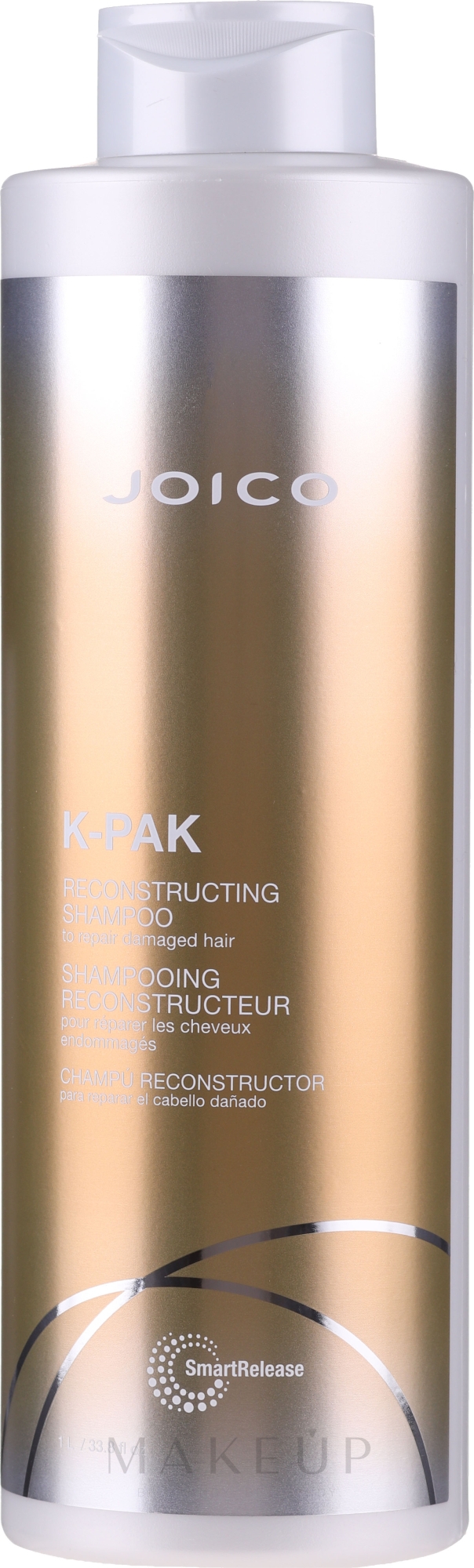 Aktiv regenerierendes Shampoo für strapaziertes Haar mit Peptidkomplex - Joico K-Pak Reconstruct Shampoo — Bild 1000 ml