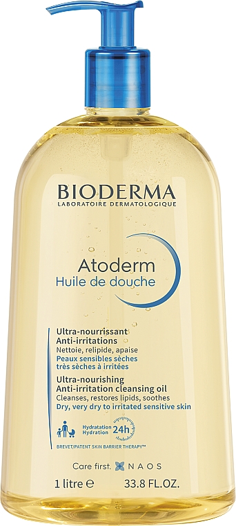 Feuchtigkeitsspendendes Duschöl für trockene, irritierte und sensible Haut - Bioderma Atoderm Shower Oil — Bild N3