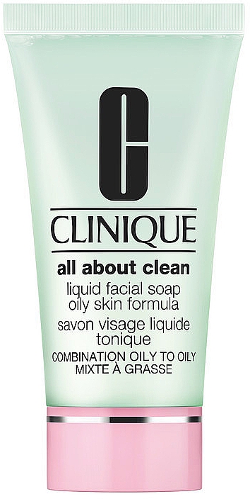 Flüssigseife für fettige Haut - Clinique All About Clean Liquid Facial Soap — Bild N1