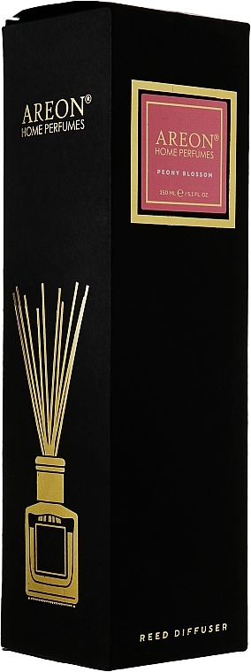 Raumerfrischer Pfingstrosenblume - Areon Home Perfume Peony Blossom Reed Diffuser  — Bild N2