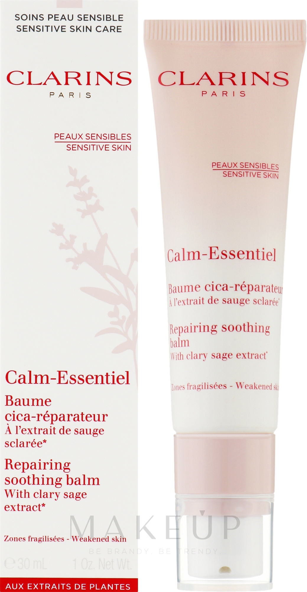 Balsam für empfindliche Gesichts- und Körperhaut - Clarins Calm-Essentiel Repairing Soothing Balm — Bild 30 ml