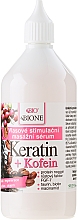 Haarserum - Bione Cosmetics Keratin + Caffeine Stimulating Massaging Hair Serum — Foto N2