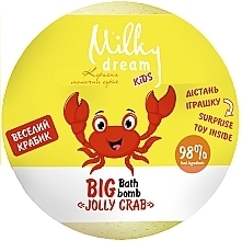 Badebombe Jolly Crab - Milky Dream Kids — Bild N1