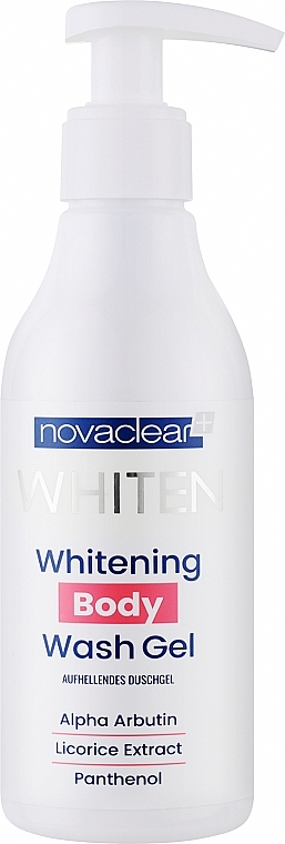 Aufhellendes Duschgel - Novaclear Whiten Whitening Body Wash Gel — Bild N1