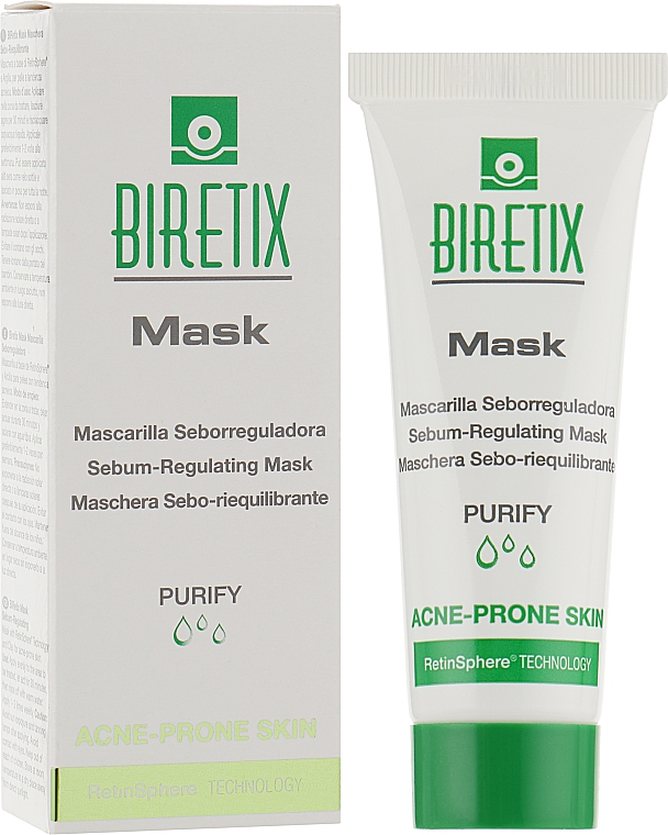 Seboregulierende Gesichtsmaske gegen Akne - Cantabria Labs Biretix Mask — Bild N2