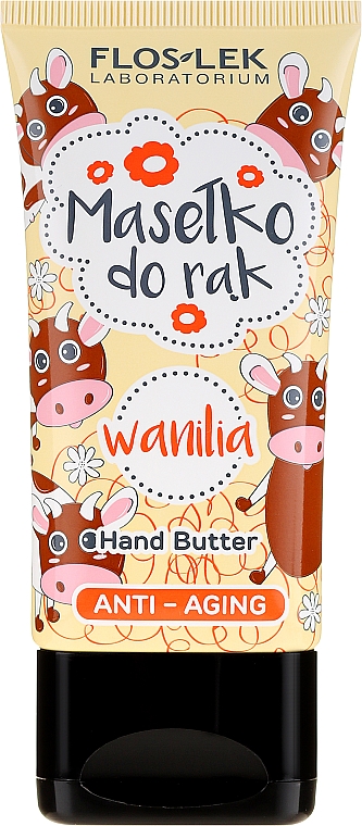 Anti-Aging Handbutter Vanille - Floslek Anti-Aging Wanilia Hand Butter — Bild N1