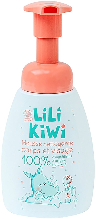 Sanfter Reinigungsschaum für Körper und Gesicht - Lilikiwi Gentle Body and Face Cleansing Foam  — Bild N1