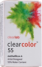 Düfte, Parfümerie und Kosmetik Farbige Kontaktlinsen grau 2 St. - Clearlab Clearcolor 55