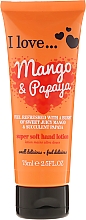 Düfte, Parfümerie und Kosmetik Extra milde Handlotion Mango und Papaya - I Love... Mango & Papaya Super Soft Hand Lotion