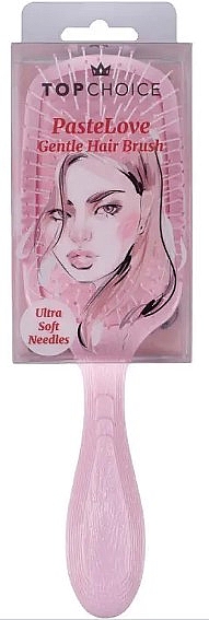 Haarbürste Pastel Love 64418 rosa - Top Choice Gentle Hair Brush — Bild N1