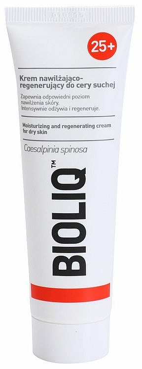 Feuchtigkeitsspendende und regenerierende Gesichtscreme für trockene Haut - Bioliq 25+ Face Cream