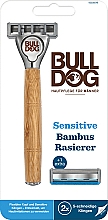 Düfte, Parfümerie und Kosmetik Bambus Rasierer - Bulldog Sensitive Bamboo