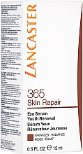 Intensiv feuchtigkeitsspendendes Serum für die Augenpartie - Lancaster 365 Skin Repair Eye Serum Youth Renewal  — Foto N3
