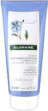 Düfte, Parfümerie und Kosmetik Haarspülung mit Leinfasern für mehr Volumen - Klorane Volume Conditioner With Flax Fiber