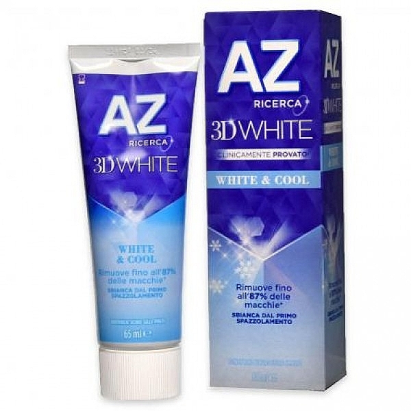 Aufhellende Zahnpasta  - AZ Ricerca White & Cool 3D White Toothpaste — Bild N1