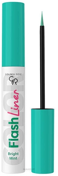 Flüssiger Eyeliner - Golden Rose Flash Liner Colored Eyeliner  — Bild 101 - Bright Mint
