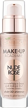 3in1 Leuchtende Make-up-Basis - Bielenda Make-Up Academie Nude Rose — Bild N1