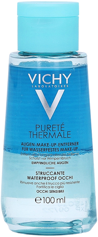 2-Phasiger Augen-Make-up Entferner für empfindliche Haut - Vichy Purete Thermale Waterproof Eye Make-Up Remover — Bild N4