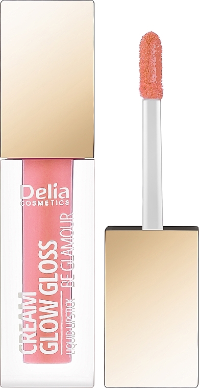 Flüssiger Lippenstift - Delia Cream Glow Gloss Be Glamour Liquid Lipstick