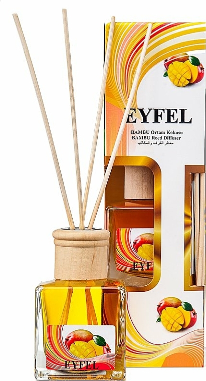 Raumerfrischer Mango - Eyfel Perfume Mango Reed Diffuser  — Foto N4