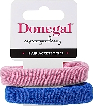 Düfte, Parfümerie und Kosmetik Haargummis FA-5642 rosa + blau - Donegal