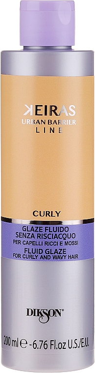 Pflegende Lotion für lockiges Haar - Dikson Keiras Curly Glaze