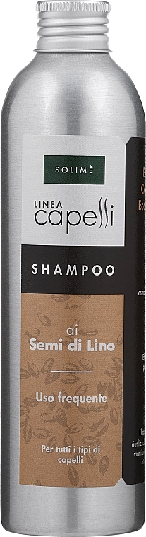 Shampoo mit Leinsamen - Solime Capelli Flax Seed Shampoo — Bild N1