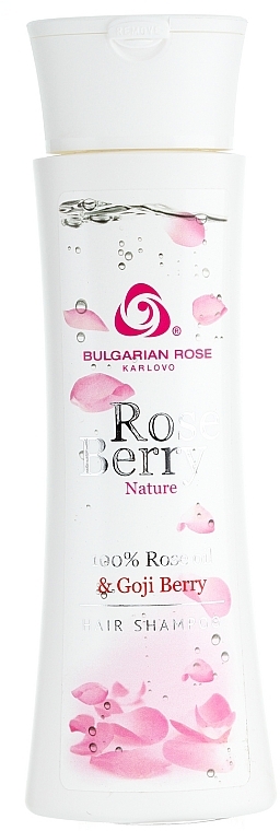 Shampoo mit Rosenöl und Goji-Beere - Bulgarian Rose Rose Berry Nature