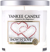 Duftkerze im Glas Snow In Love - Yankee Candle  — Foto N1