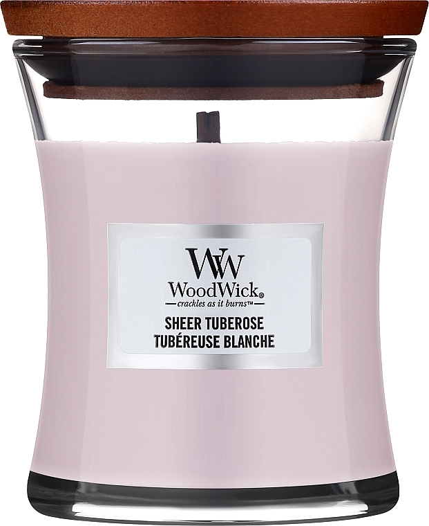 Duftkerze - WoodWick Sheer Tuberose Candle — Bild N2