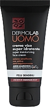 Düfte, Parfümerie und Kosmetik Super feuchtigkeitsspendende Gesichtscreme - Dermolab Uomo Moisturizing Face Cream 