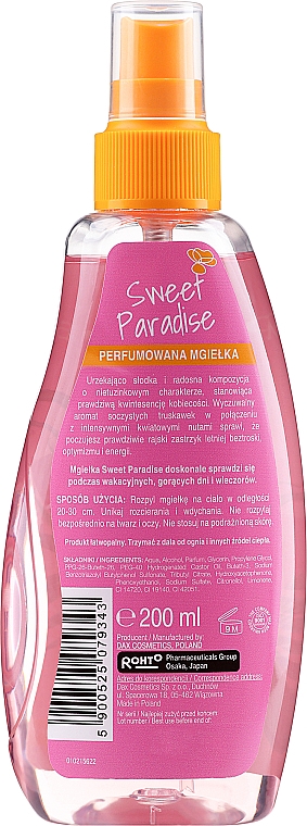 Parfümiertes Körperspray - Perfecta Sweet Paradise — Bild N2