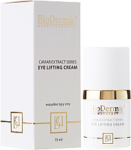 Düfte, Parfümerie und Kosmetik Straffende Augencreme mit Kaviarextrakt - Biodermic Caviar Extract Series Eye Lifting Cream