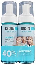 Düfte, Parfümerie und Kosmetik Gesichtspflegeset - Isdin Teen Skin Acniben Limpiador Purificante (Gesichtsschaum 150mlx2)