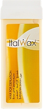 Düfte, Parfümerie und Kosmetik Breiter Roll-on-Wachsapplikator Banane - ItalWax Wax For Depilation