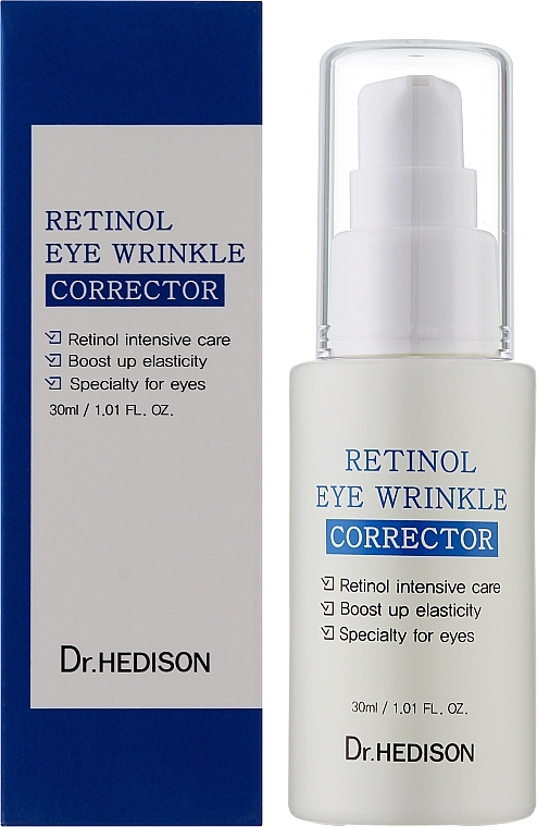 Anti-Falten-Augenserum mit Retinol und Peptiden - Dr.Hedison Retinol Eye Wrinkle Corrector — Bild N2