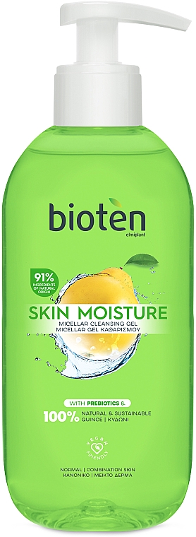 Mizellen-Reinigungsgel für normale und Mischhaut mit Präbiotika - Bioten Skin Moisture Face Cleansing Gel — Bild N1