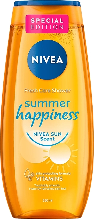 Erfrischendes Duschgel - Nivea Summer Happiness Sun Scent  — Bild N1