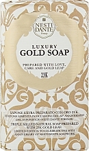 Düfte, Parfümerie und Kosmetik Luxuriöse Naturseife Gold - Nesti Dante Vegetable Luxury Gold Soap 23K Limited Edition
